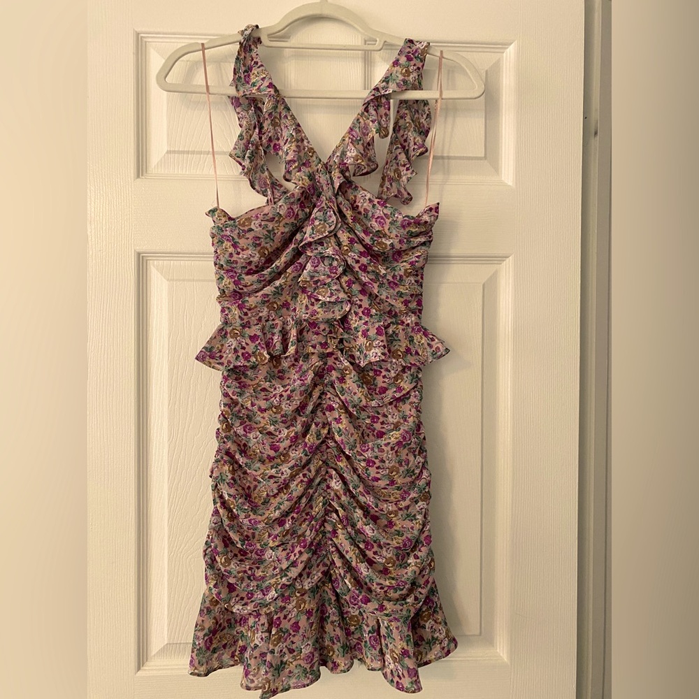 Astr Floral Dress Small
